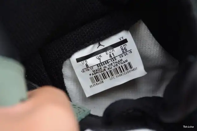Rep TBK Clay OG 1 555088-135 Retro Green Jordan Air High 0523